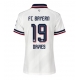 Bayern Munich Alphonso Davies #19 Replike Gostujuci Dres za Ženska 2026-27 Kratak Rukav